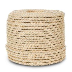 Rollo 100m cuerda sisal beige