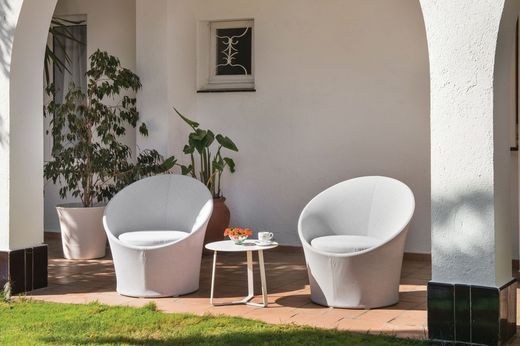Aluminum garden relax chair with Apollo cushion