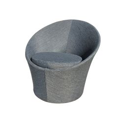 Aluminum garden relax chair with Apollo cushion