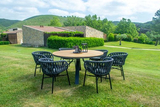 Stackable Aluminum and Synthetic Rope Outdoor Dining Chairs Drop