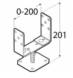 Soportes para Pergolas