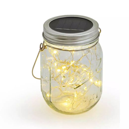 Barattolo di vetro per lampada solare