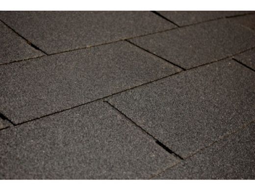Palmako colored asphalt roofing shed