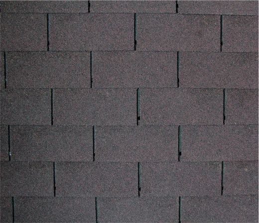 Palmako colored asphalt roofing shed