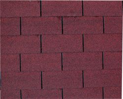 Palmako colored asphalt roofing shed