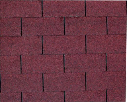 Palmako colored asphalt roofing shed
