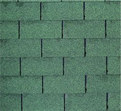 Palmako colored asphalt roofing shed