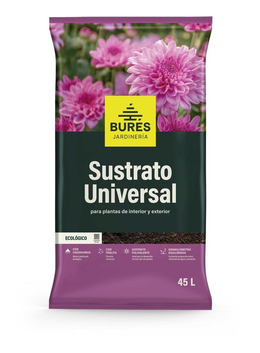 Tierra Abonada Universal ecológico con perlita