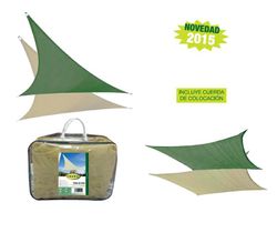 Toldo vela cuadrado 3,6 metros