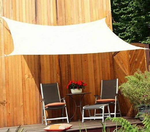 Square sail awning 5 meters