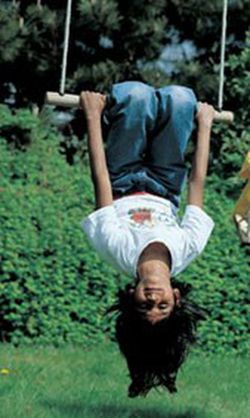 Trapecio con cuerdas