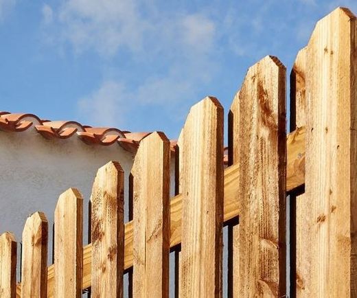 Valla jardín madera Simoun