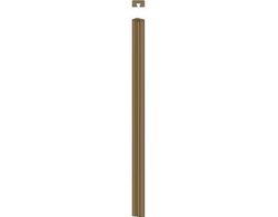 Stackable wooden plank fence Milano