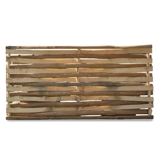 Valla madera avellano media caña 90x180 cm