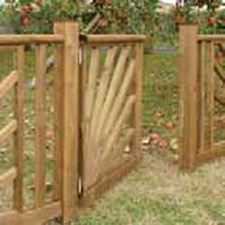 Valla madera pino Roseaux