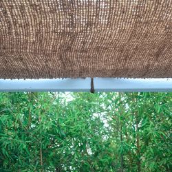 Malla sombreo de fibra de coco, protección natural y estilo